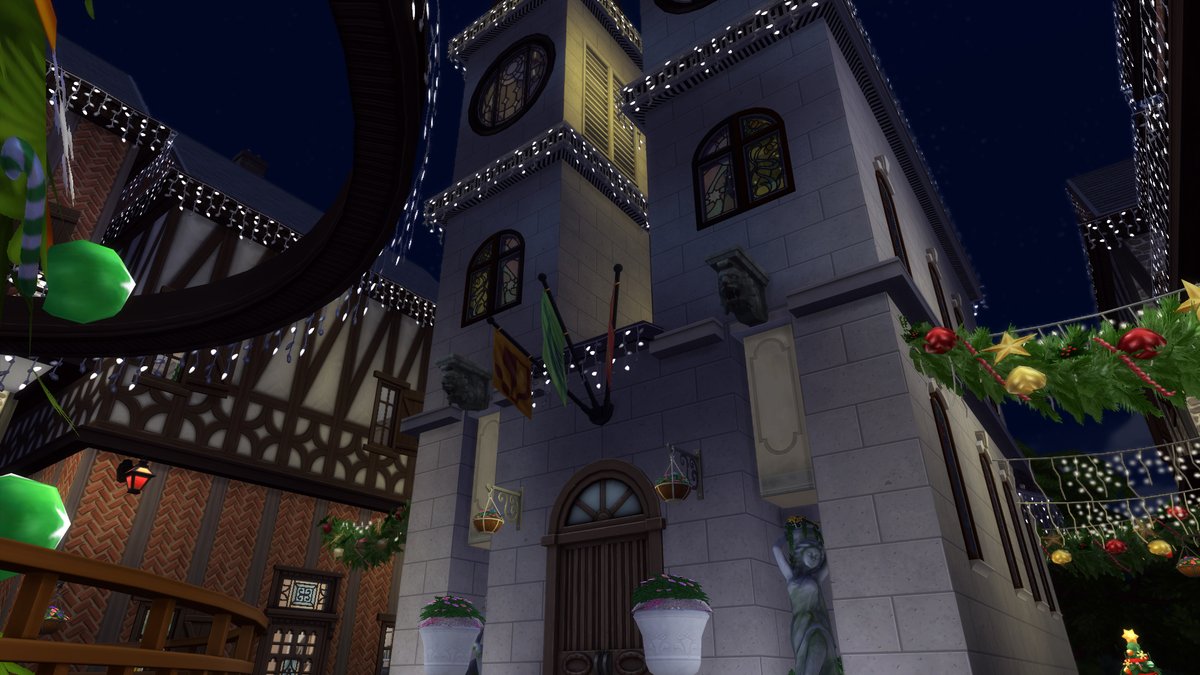 reverlautre's tweet photo. Je viens de partager " Jingle Bells " une place de village avec magasins, bar, discothèque, patinoire & quatre maisons. #nocc #moveobjects #creationfrancaise #maxis #eagame #reverlautre #noel #thesims4 #thesims #sims4 #sims #showusyourbuilds https://t.co/GTD4FybEEb https://t.co/MX6OeZJ7EK