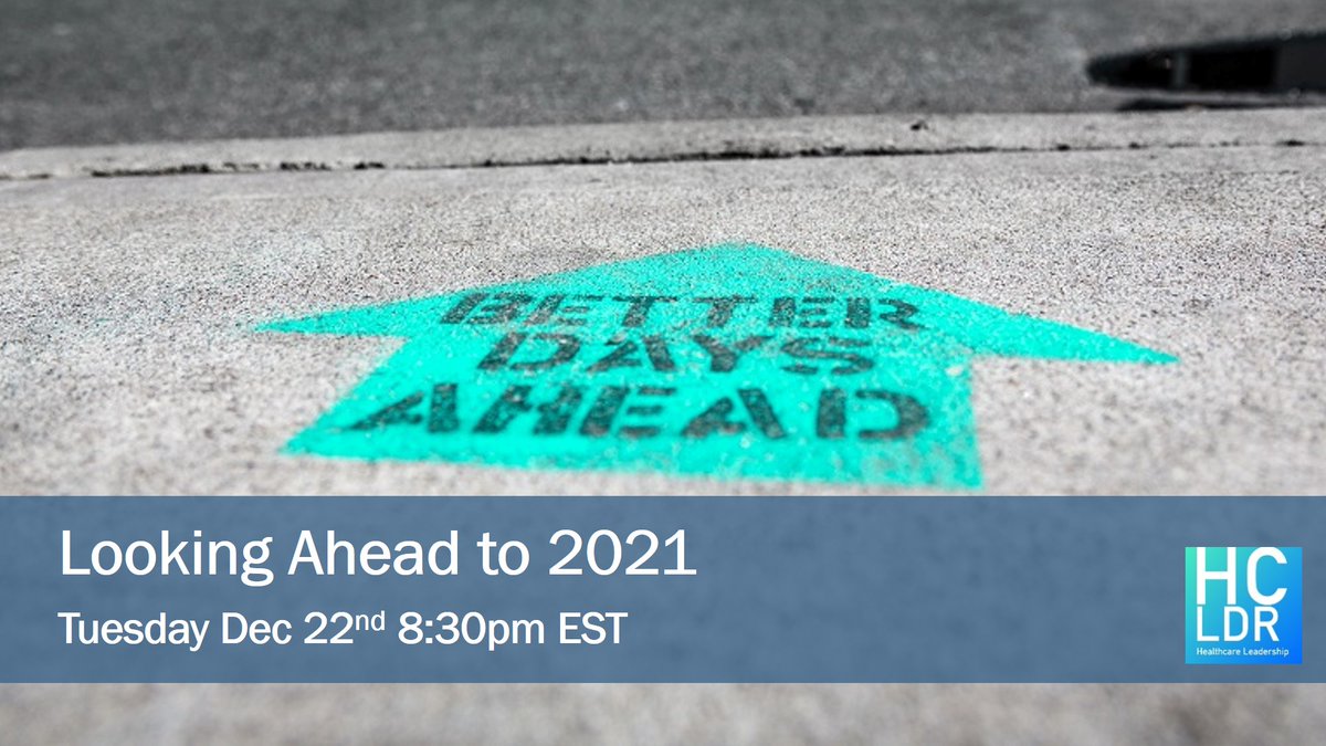 Colin_Hung's tweet image. What will be the first things you do when COVID is officially over and it is safe to gather again? What will be your 1st indulgence? Join us for the final #hcldr chat of 2020 tomorrow night - Tues Dec 22nd at 8:30pm EST

bit.ly/34qZqn5