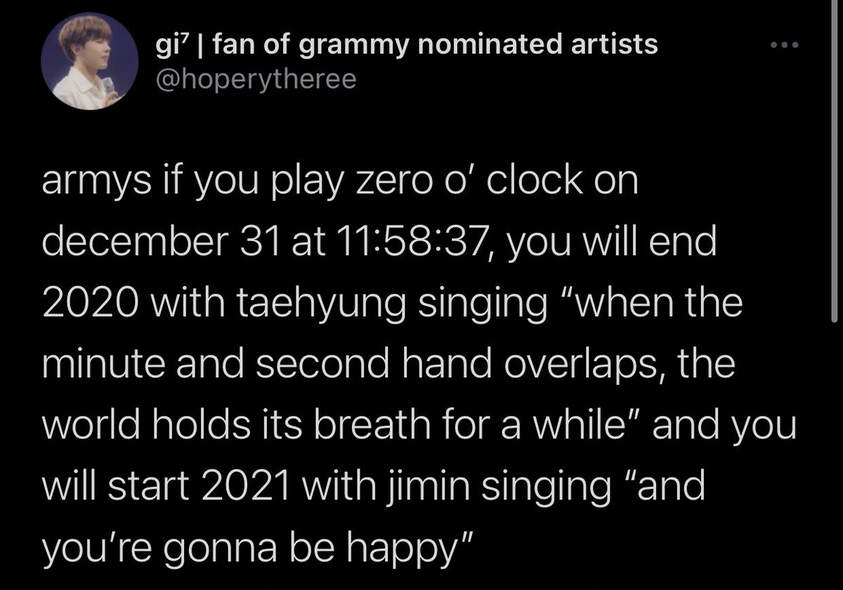 “Armys if you play......”~A New Years thread~