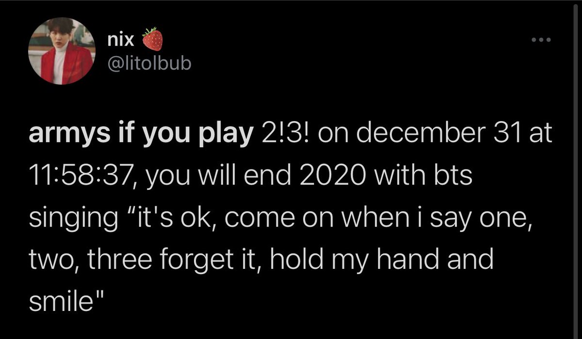 “Armys if you play......”~A New Years thread~
