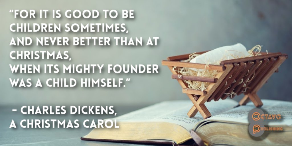 LlcOctavo's tweet photo. “For it is good to be children sometimes, and never better than at Christmas, when its mighty Founder was a child Himself.”

― Charles Dickens, A Christmas Carol

#achristmascarol #merrychristmas #nativity #jesusisborn https://t.co/H6jWQ5curw