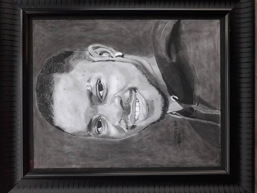 SturvesA's tweet photo. Title: born to smile 
Art no: 25
Size: (12 x 15)inches

Description : Most people only get to smile after solving a problem, some after an achievement or when they get a credit alert but there are some persons who lift people up naturally with their smile. https://t.co/Ic7CHuwd2p