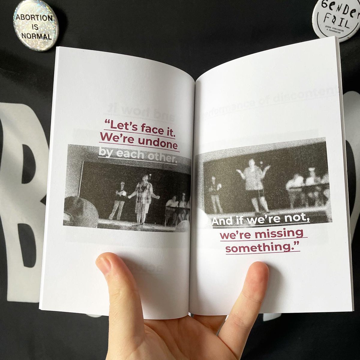 In graduate school I made this artist book “Husband Calling Competition” that looked at these competitions at county fairs around the Midwest, where women took the stage to perform “husband calls” in this hyper real performance of heteronormativity.