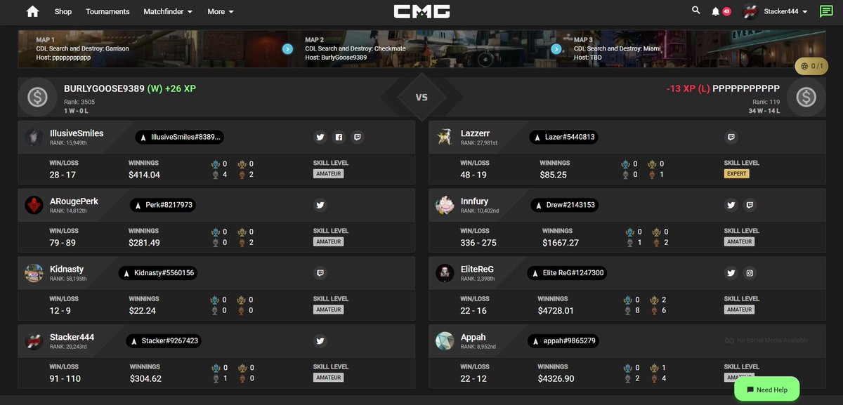 3D_Stacker's tweet image. played $8s won $10 and got called a hacker love to see it 

#COD2021 lmao