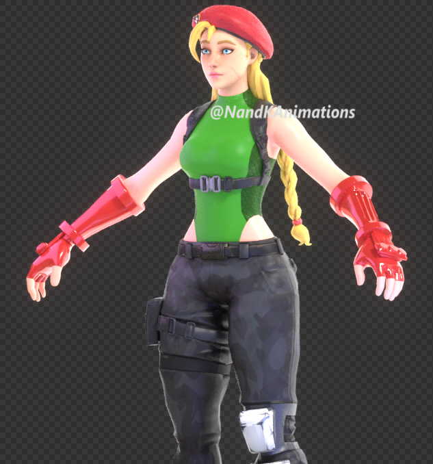 ✨NandKAnimations✨ on X: #Fortnite #FortniteArt #FortniteBlender KC here!💕  Since Gaming Legends is now a rarity, I thought I'd do a concept: Cammy  White from Street Fighter! Really hope to see a collab