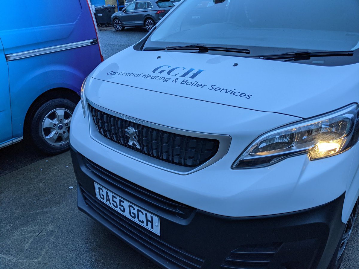 SxNewcastle's tweet photo. New van livery for GCH central heating and boiler services. Designed in house using @Metamarkuk metacast wrap vinyl #van #graphics #boiler #northeast https://t.co/UfDcDwFdYE