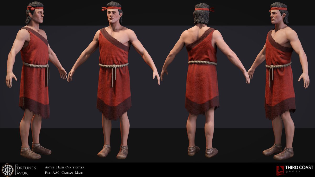 FortunesFavGame's tweet photo. Say hello to the Neolithic Civilian! How you use your starting civilians is pivotal to the early game. Will you use them to hunt, build, explore, or train them to do something... interesting?

#strategy #indiedev #RTS #ancient #history #newgame #fortunesfavor https://t.co/bSyEQkJsYV