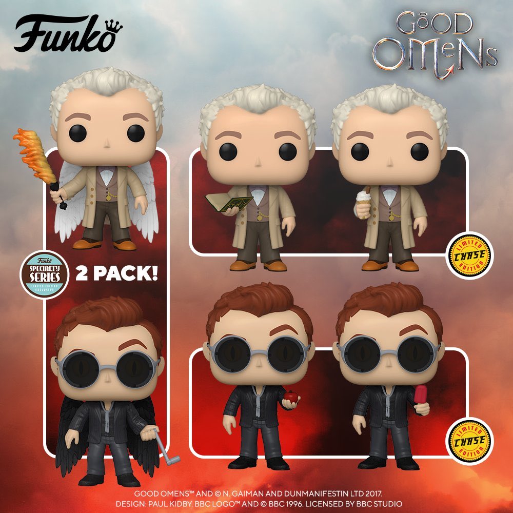 good omens funko pop グッド・オーメンズ ファンコ