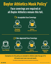 CFISDAthletics's tweet photo. Baylor Athletics Mask Policy and Clear Bag Policy for Saturday's Football Playoff Game 
@BridgelandFB #MaskUp #CFISDSafety https://t.co/URkOD58o05
