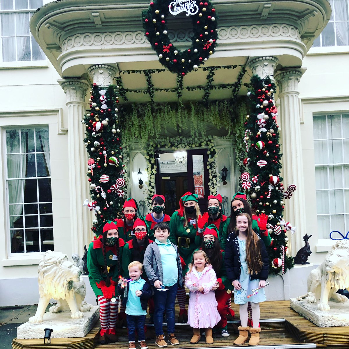 kellymariestewa's tweet photo. What a magical day today with the family @Rainhillhall #rainhillhall #FatherChristmas #signatureliving https://t.co/rYKQMRsyOs