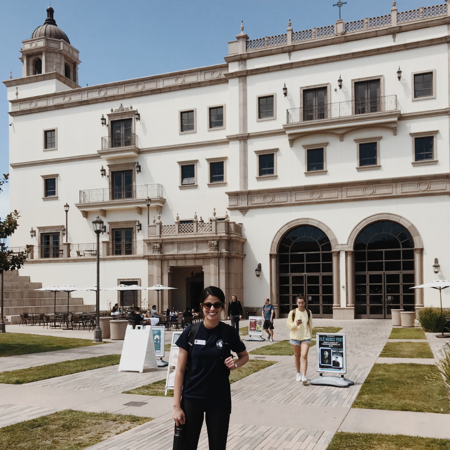 Apply today to the CVA position at @CabrilloNationalMonument located in sunny #SanDiego #Cali!
Visit: cvainternships.org/pwr Now!
#communityvolunteerambassador 
altText: Setareh at the Association of Environmental Professionals organizations through the University of San Diego