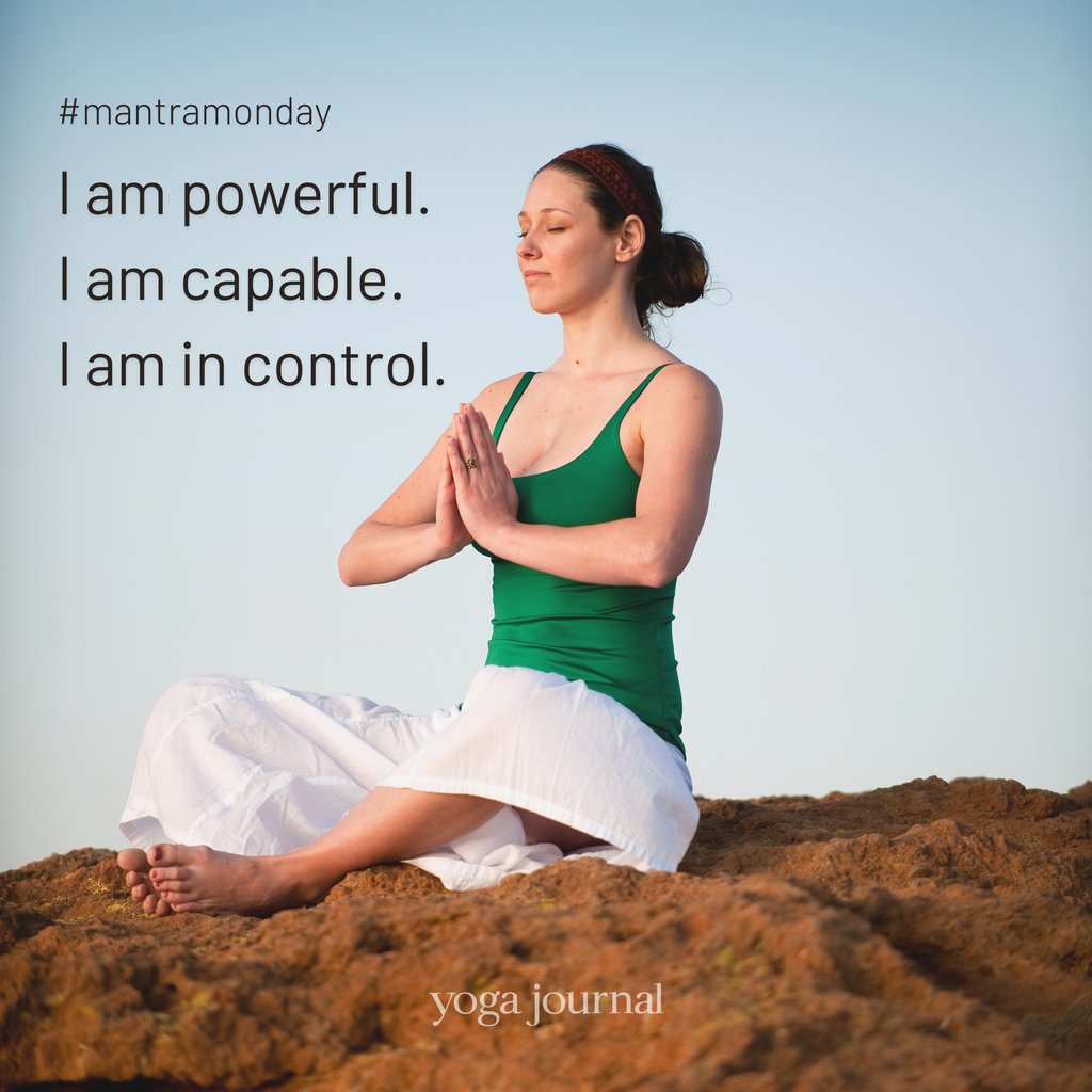 Yoga_Journal's tweet photo. Self-love is standing in your power so that you can create the life you seek. — Click the link below for a home practice that will help you transform your limiting beliefs into confidence.

https://t.co/ASgchWDqm0

🌿#mantramonday https://t.co/JU4DeVkcz3