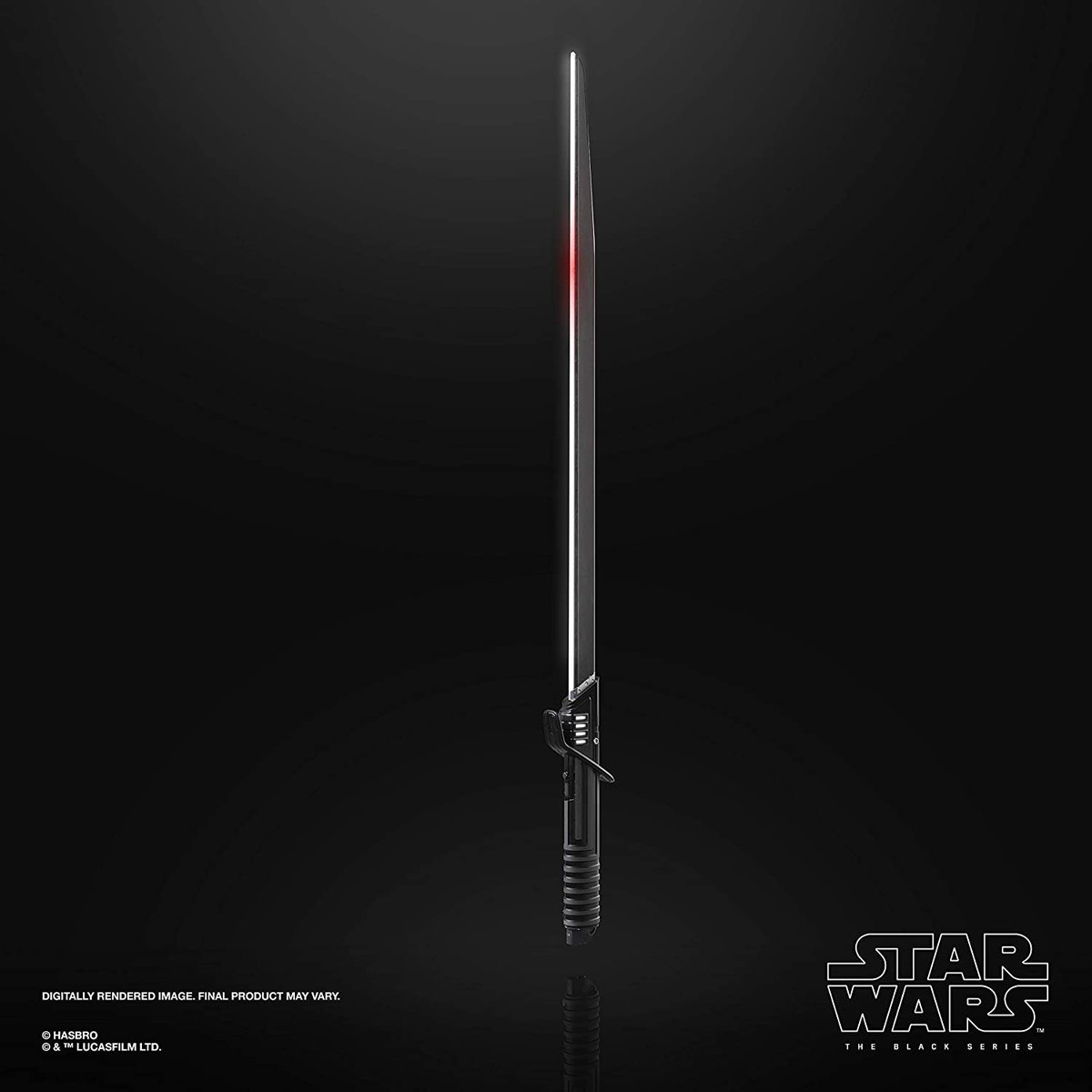 Wario64's tweet photo. Star Wars The Black Series Mandalorian Darksaber Force FX Elite Lightsaber is up for preorder on Amazon ($249.99) https://t.co/bzjqi6hs6l https://t.co/EG616AiI3O