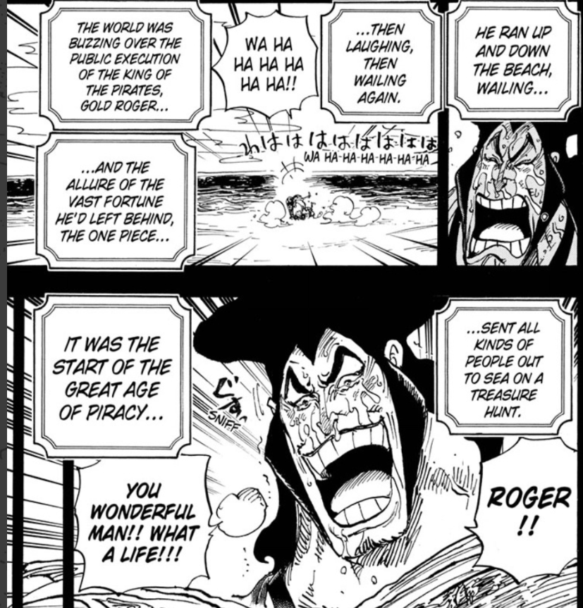 We know that the discussion regarding the Will of D between WB and Roger in chapter 576 took place sometime before Oden's death since Oden was able to receive news of Roger's death before the hour of legends. Therefore, WB knew everything before Oden's death and anytime after.