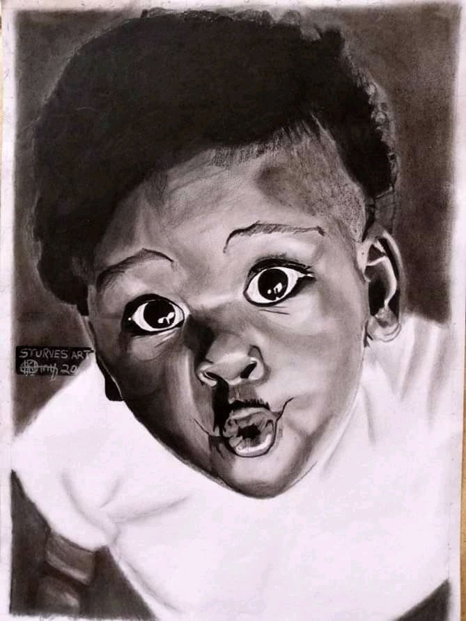 SturvesA's tweet photo. Title: the face of birth
Art no: 24
Size: 28cm x 20cm
artist: chukwudi desmond emeka

Description: enough talk about death. A more interesting topic... Life. Ever experienced childbirth? Well it's a chance for you to feel reborn... you know, you were once the face of birth. https://t.co/gO8hGoyQRU