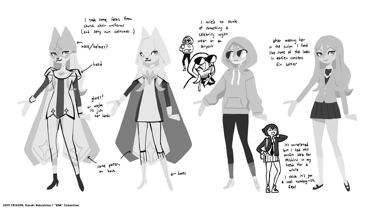 here's some later takes i did! getting closer to the final design 