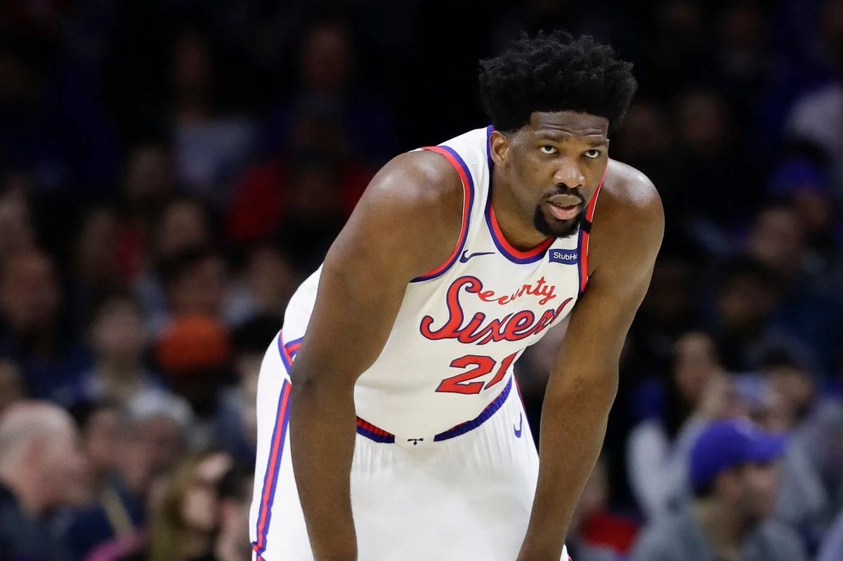 TheHoopCentral's tweet photo. Kendrick Perkins on Joel Embiid;

“The only thing that’s holding Embiid back is his cardio and conditioning, that’s all. If he was to drop 35 pounds, you could book the MVP going to Joel Embiid.”

(via @ScoopB) https://t.co/hNmI0zIAGh