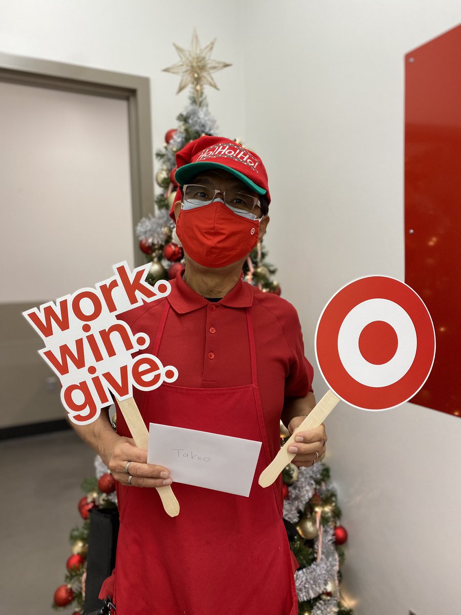 Congrats to Debby and Takeo, Seattle Ballard’s #WorkWinGive winners!! They each get a $250 gift card and get to donate a $250 gift card to a 501(c) of their choice!!#WeAreTarget #WorkSomewhereYouLove