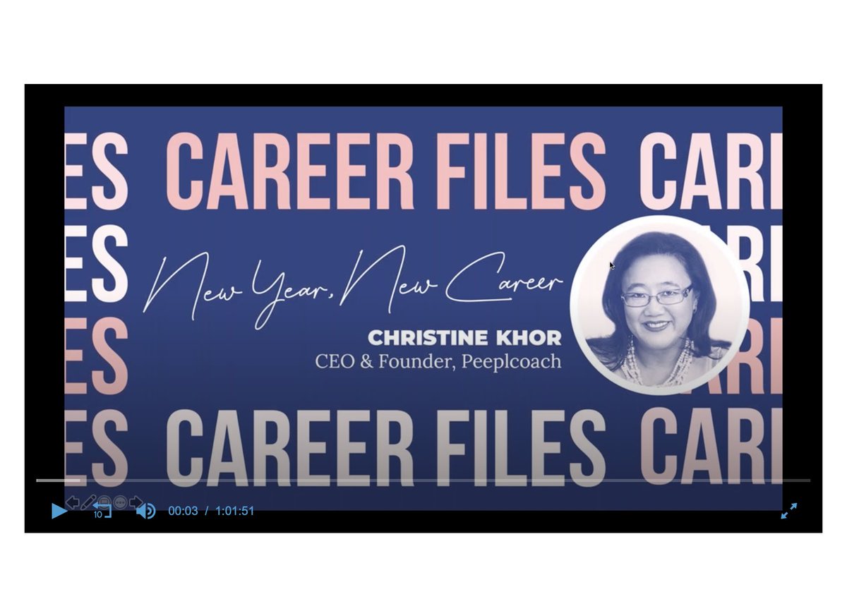 ChristineKhor's tweet photo. Get ready for 2021 with nt latest Business Chicks' webinar - New Year, New Career.

Watch via the link below: 

https://t.co/XpwOYOlYAM https://t.co/slBsd6S7Yj