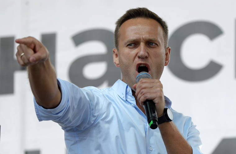 Russian opposition leader Alexei Navalny releases recording of call to his alleged poisoner