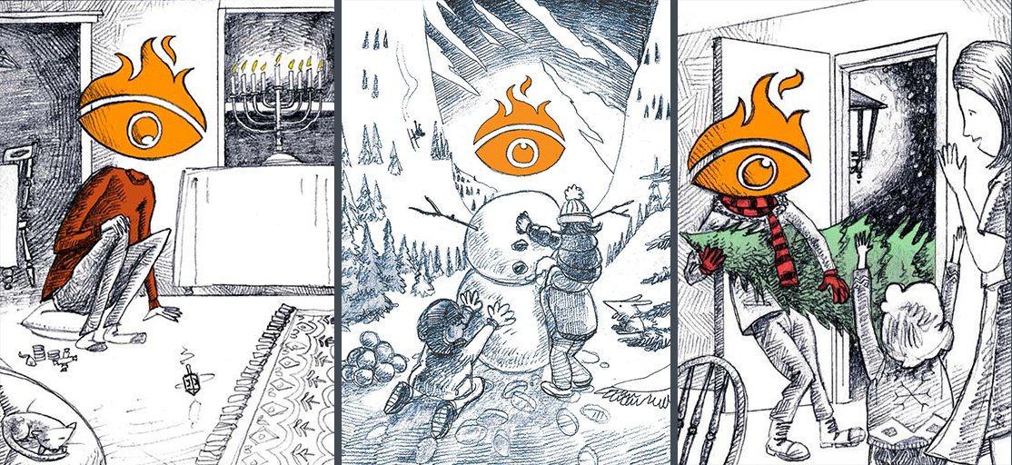 firemancreative's tweet image. #WinterSolstice Greetings from Fireman Creative. Wishing you a happy belated Hanukkah and Early Christmas. firemancreative.com