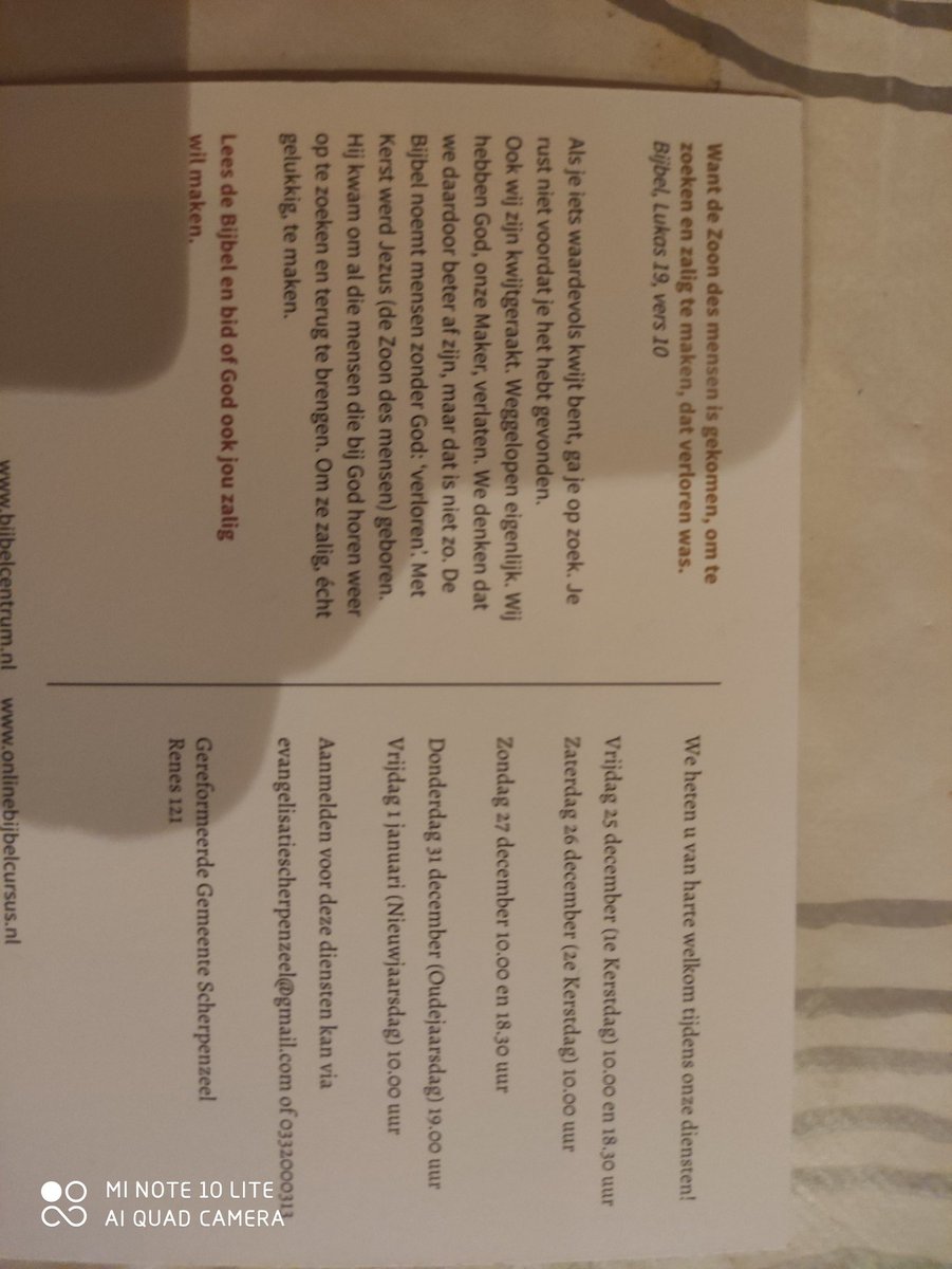 Landelijke ophef over de kerk in Barneveld. In #scherpenzeel zit de kerk nog niet vol genoeg. Vandaag in de brievenbus een uitnodiging. #ongepast #schande