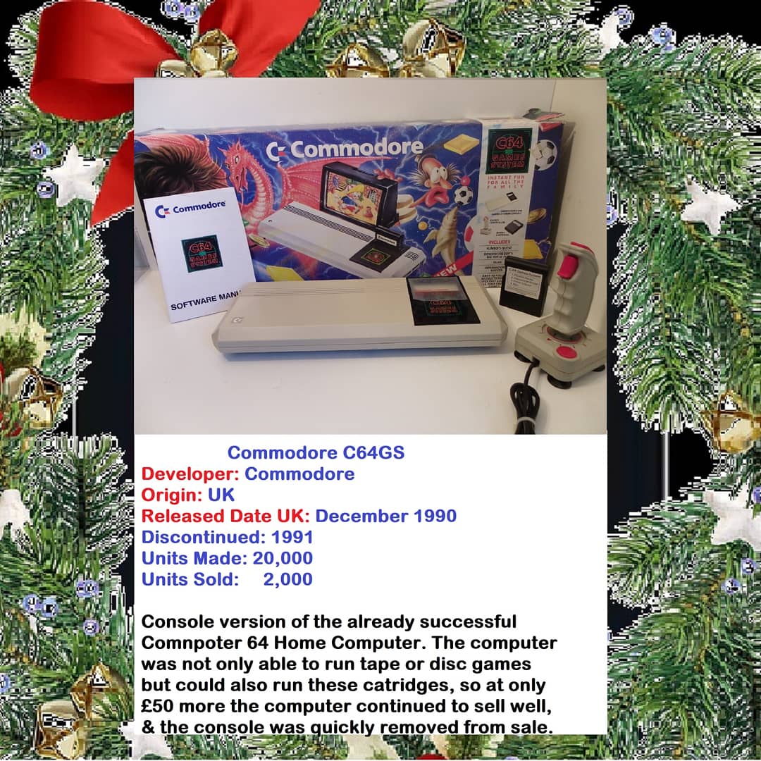 GenerationGam10's tweet photo. #Retro #RETROGAMING #retrogamer #gamer #gaming #games #adventcalendar2020 #commodore #c64 #console https://t.co/jhmdKkhYC6