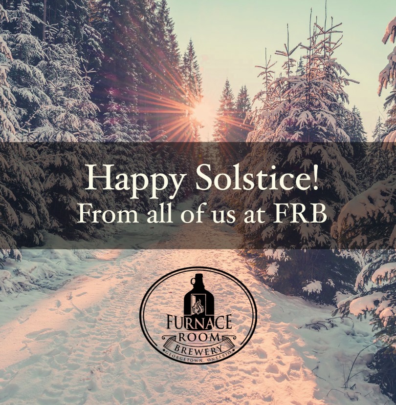 “In the midst of winter, I found there was, within me, an invincible summer..." - Albert Camus

Happy Solstice!

From all of us at Furnace Room Brewery.

#wintersolstice2020