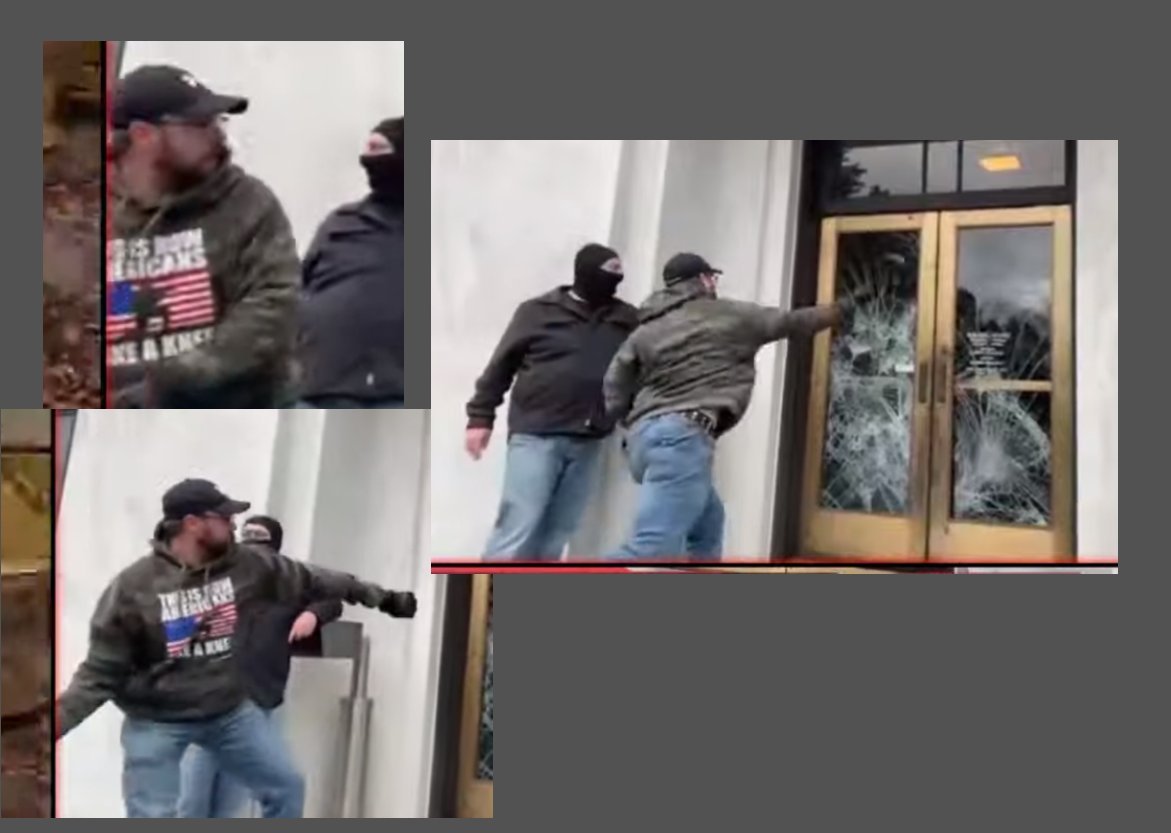 Domestic abuser Jeremy Wayne Roberts ( https://twitter.com/RoseCityAntifa/status/1324627612589723648) has been a consistent presence at violent actions held by Audra Price's COPS NW organization as well as the fascist Proud Boys hate group.  https://twitter.com/CouldYouJustN0t/status/1341132775307399169