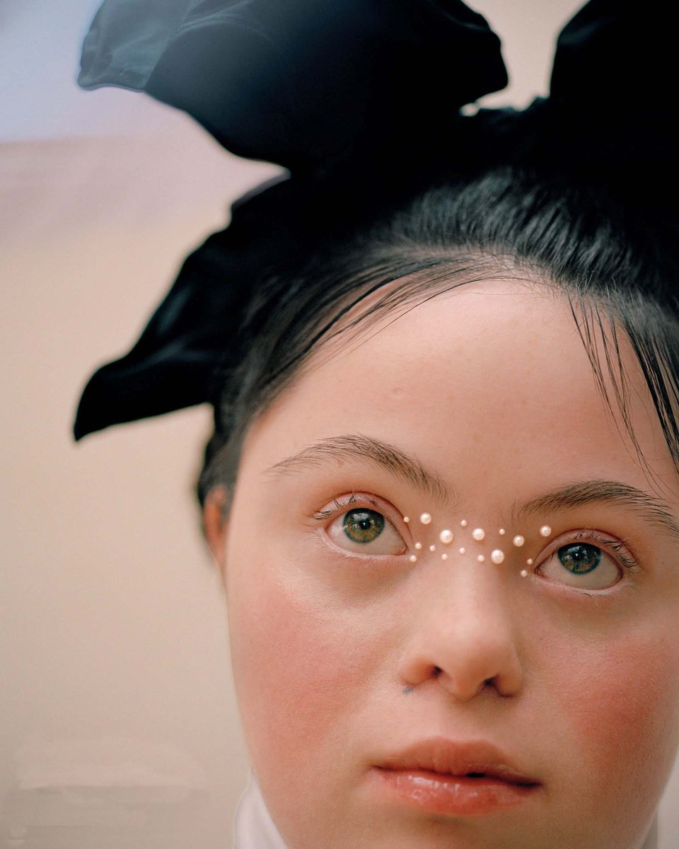 JamesStephane4's tweet photo. Ellie Goldstein for Allure as part of their “Beauty of Accessibility” Series on “inclusivity and representation for people with disabilities in the beauty industry and beyond.”
#AcceptDifference https://t.co/V9T8nVifMR