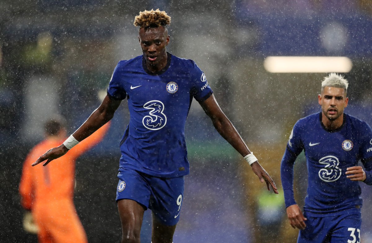 ChelseaFC's tweet photo. At the double! 🙌 @tammyabraham 

#CHEWHU https://t.co/RzYzCPrxUx