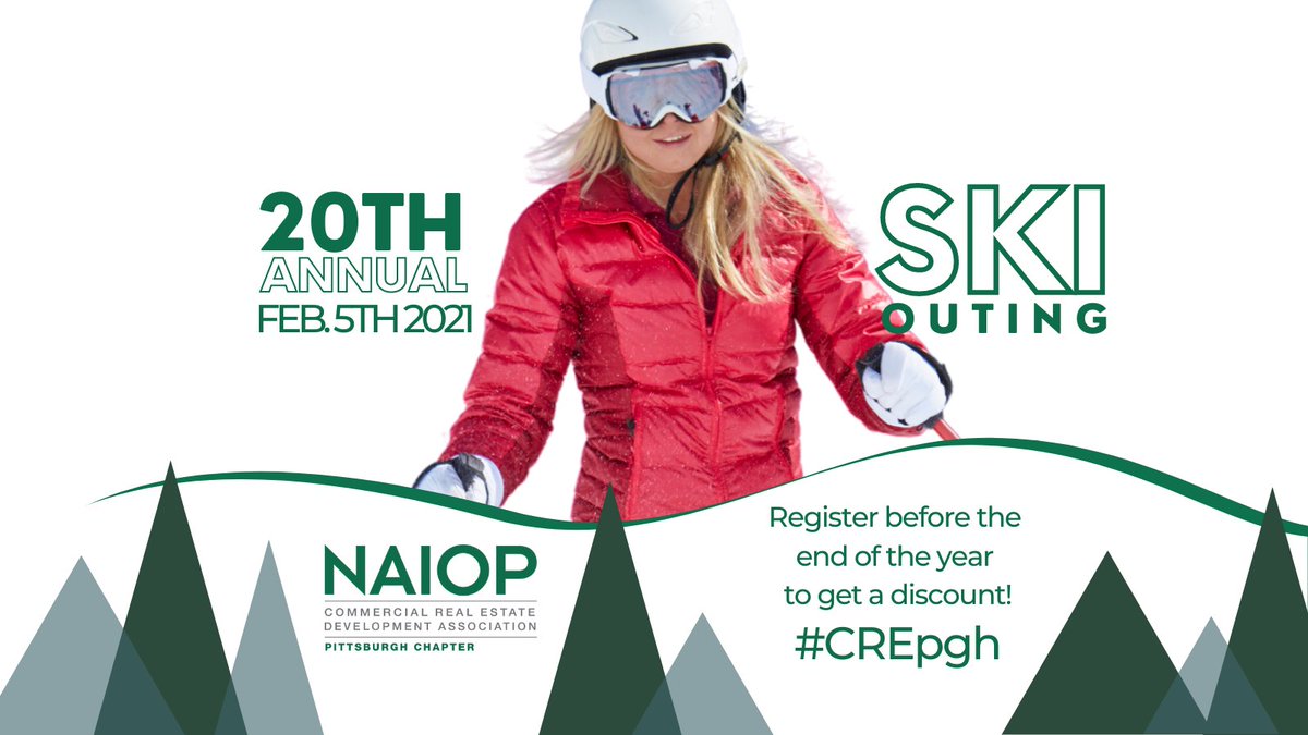 NAIOPPittsburgh's tweet photo. Have you registered for our 20th Annual Ski Outing yet? Register before the end of 2020 to receive early bird pricing! https://t.co/B6dq2nshxS
We're currently working w/ @7SpringsPA to develop a socially distant & safe experience. #CREpgh #SkiOuting #SkiSeason #TheBestOfficeView https://t.co/PtijWyfJxp