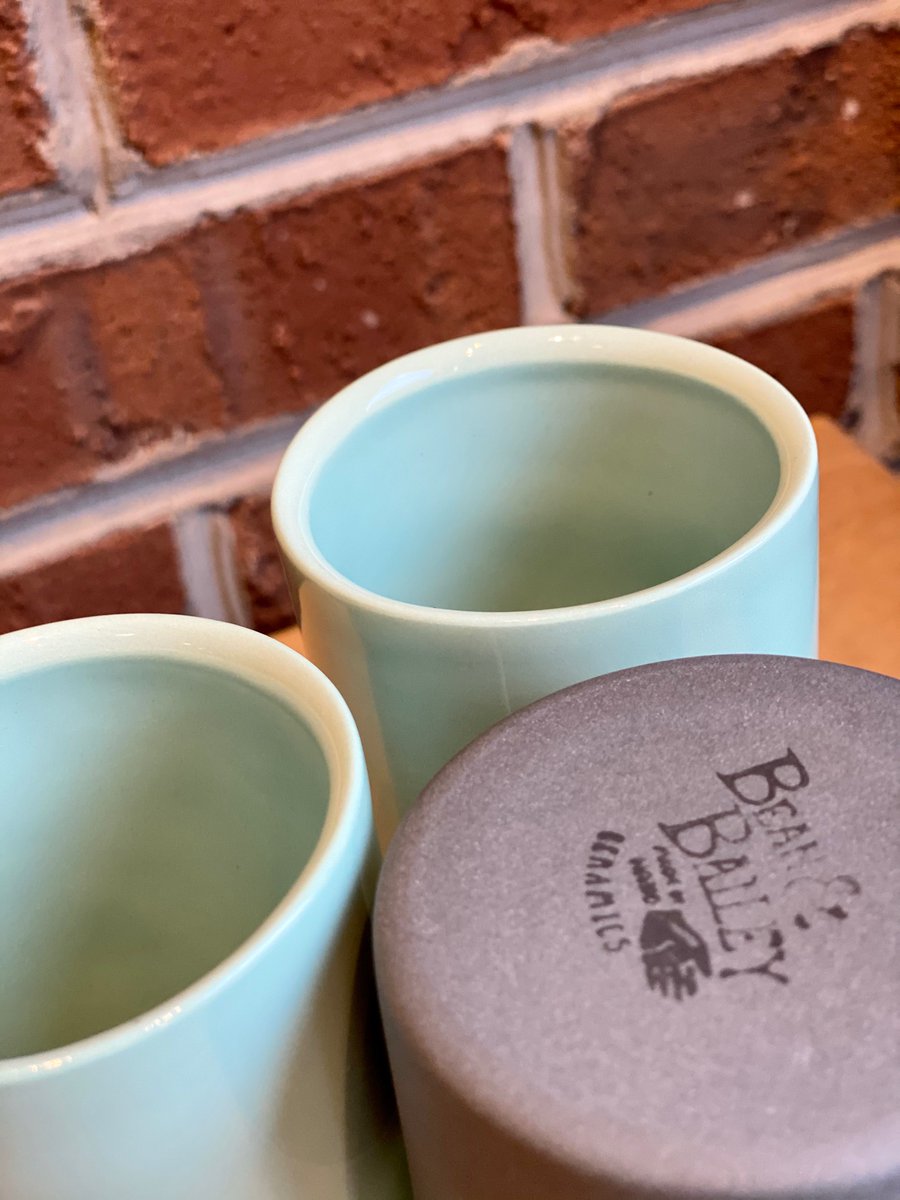 Enjoy Bean & Bailey Ceramics each and every day with these lovely Collins Cups, now available online and in gallery.

#Sewanee #BeanAndBailey #CeramicCups #HandmadeCups #MadeInTennessee #SewaneeVillage