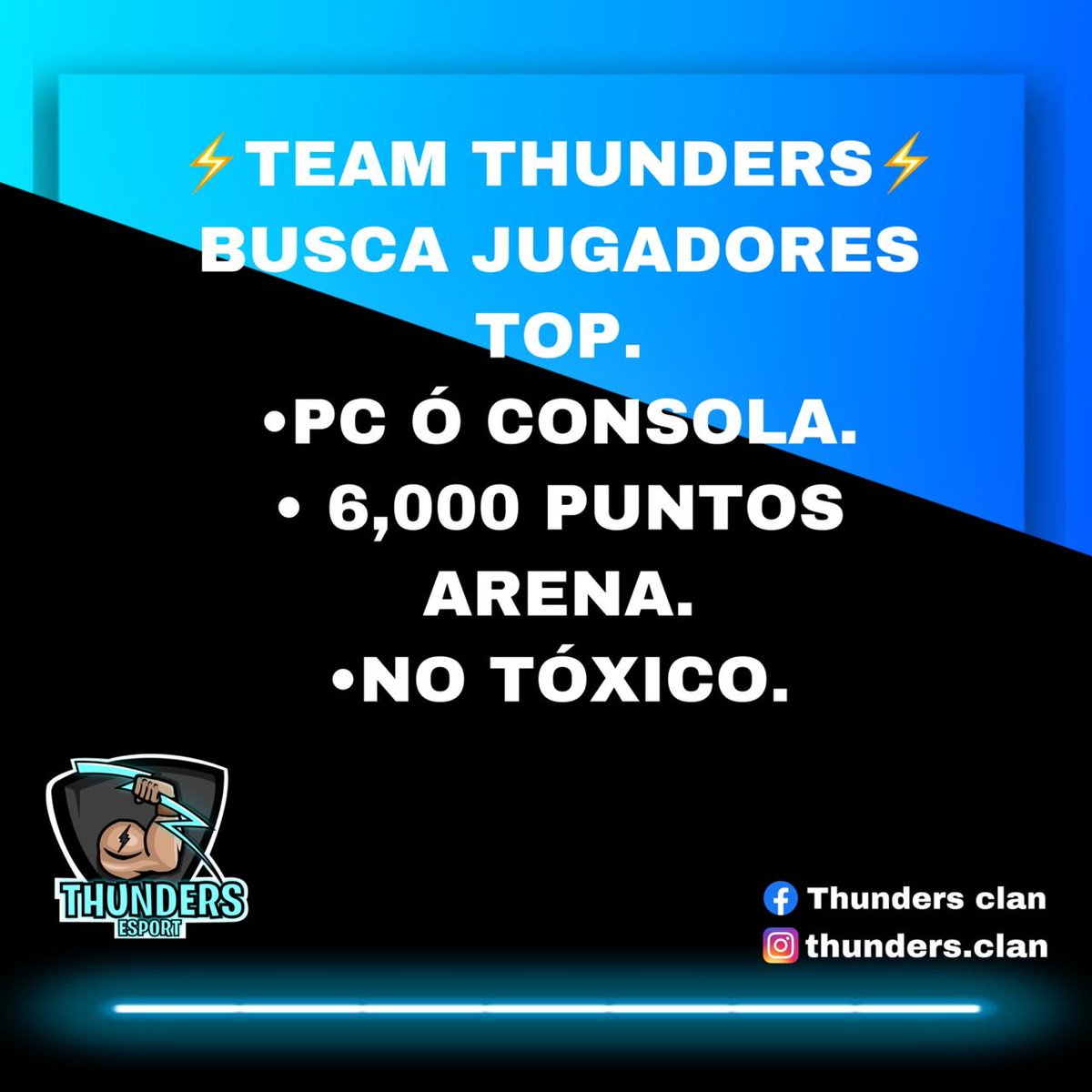 THUNDERS ESPORT tweet media