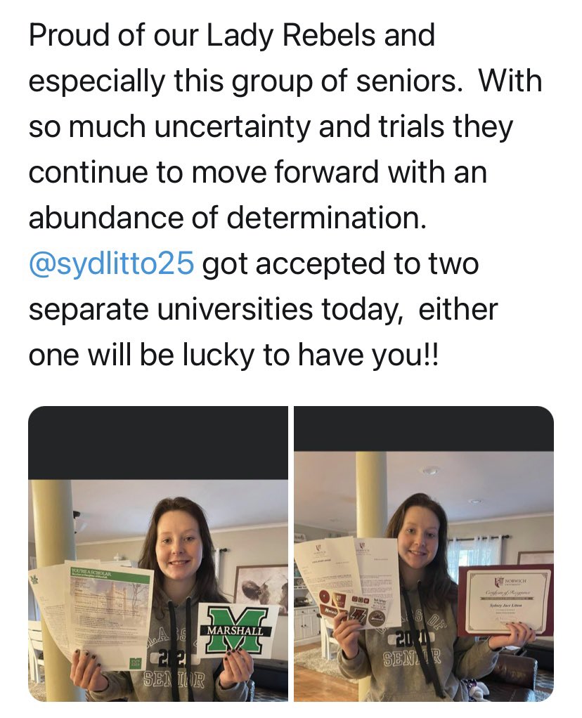 TolsialadyR's tweet photo. @sydlitto25  keep up the hard work!! https://t.co/I3GXwjxDlY