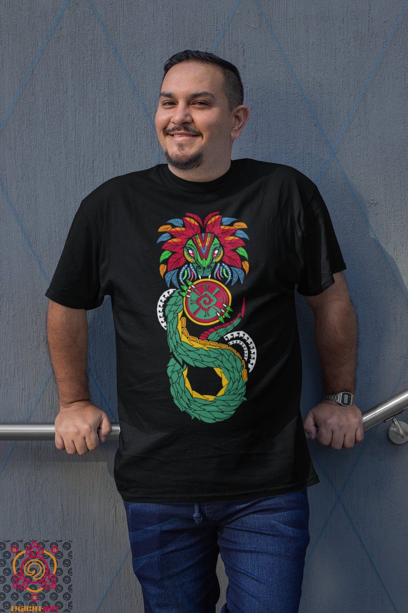 Excited to share the latest addition to my #etsy shop: Quetzalcoatl aztec art print mexican clothing etsy.me/3ayTjAL #quetzalcoatl #aztecartprint #mexicanclothingmen #folkartmexico #regaloparahombre #mexicantshirt #relationshipgifts #aztecart #aztecshirt
