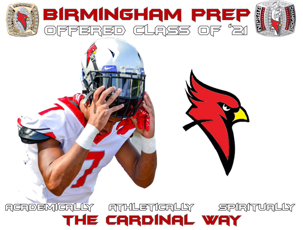 timber1468's tweet photo. Blessed to receive an offer from Birmingham Prep💪‼️@bhamprepcoach19 @QBCoachHaynes https://t.co/mZmN4K3vnH