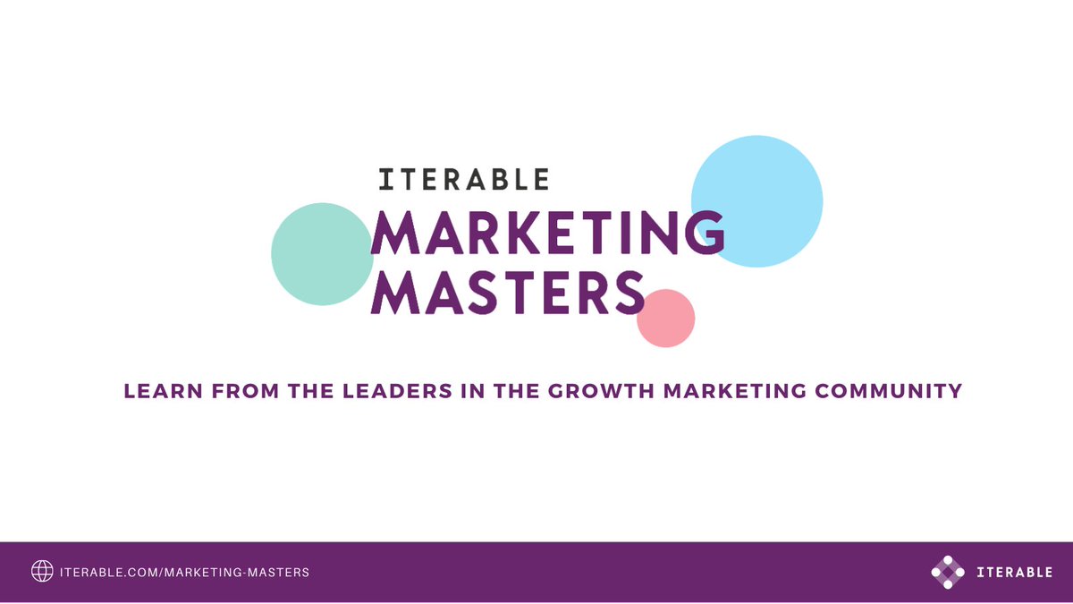 Thank you to the members of our Marketing Masters Class of 2020! We loved putting the spotlight on the marketers that educate and inspire us each #MarketingMastersMonday.

Stay tuned next year for the announcement of our Marketing Masters Class of 2021  😉  

#MarketingMasters