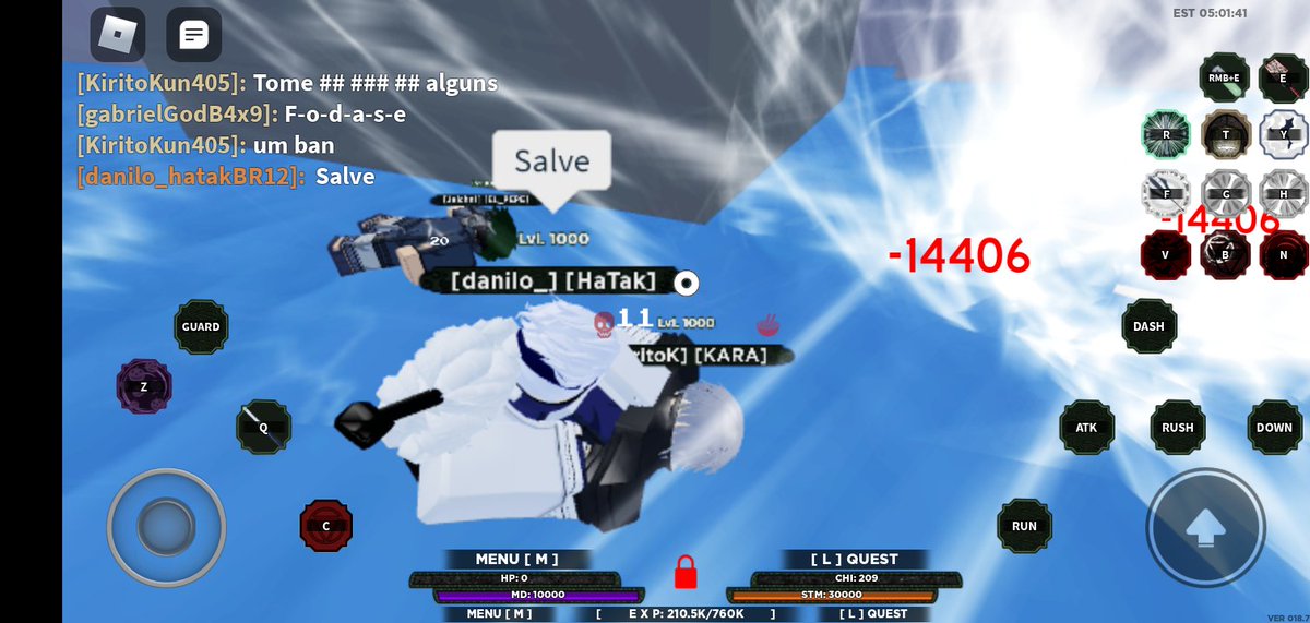 CarlosG4me's tweet photo. @RELLGames Ban this player , he keeps killing and doesn’t let him get up, he and this Gabriel ae, he said he’ll never be banned because it doesn’t ban, show him that yes, please, so not https://t.co/wMQu7QSUBI