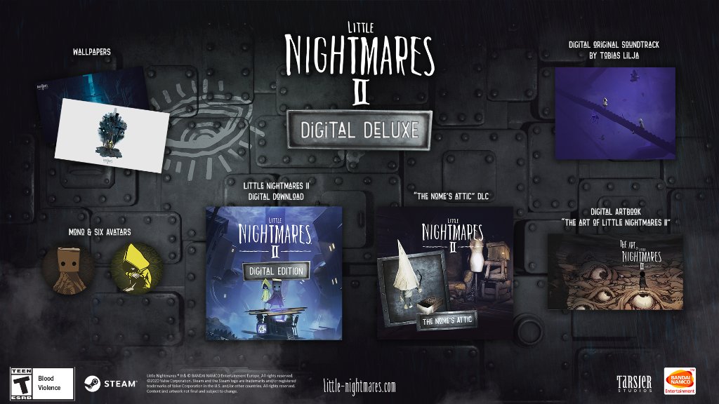 Bandai namco PS4 Little Nightmares II Game