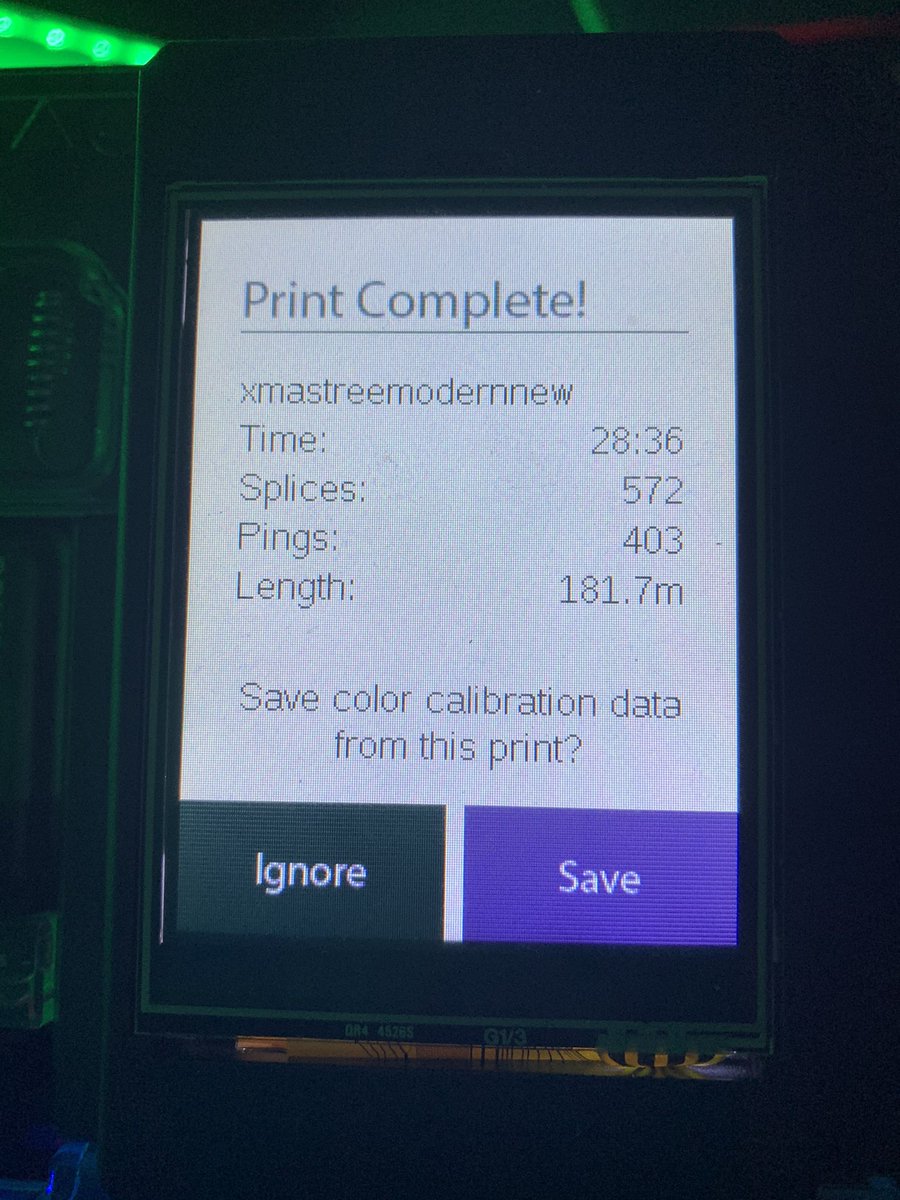 MCHRISP1's tweet image. Wow! I hit the @irblinx #ModernChristmasTree up with some ‘paint’ in @MosaicMfg #Canvas, then 3DPrinted on my @Prusa3D #MK25S for a great result!

Loving the touch of white on the tops for that feeling of snow!