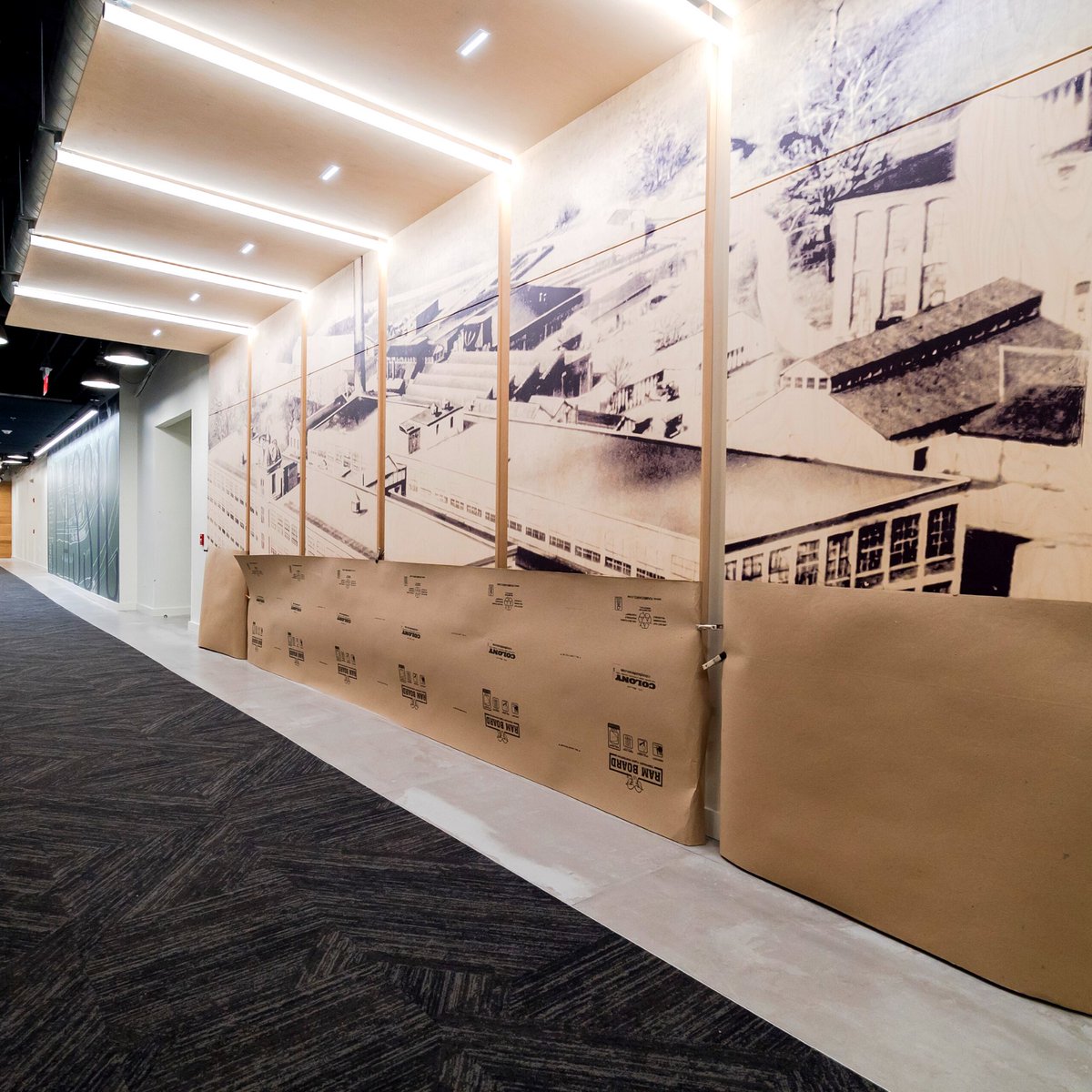 SpringMill1909's tweet photo. Check out the progress of some of our building improvements. The bridge is coming along great and the art installments are going to be next level! More surprises to come, make sure to stay tuned! https://t.co/ocJZYyjtGw