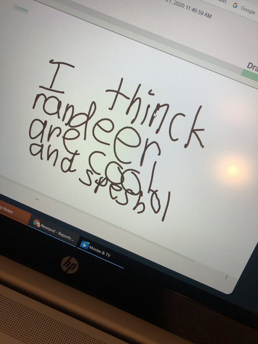 MrsGilsonsClass's tweet photo. My first graders love using Nearpod....especially if it’s Time to Climb! We reviewed fact and opinion while celebrating reindeer day! #wyproud https://t.co/jcKcwZpewv