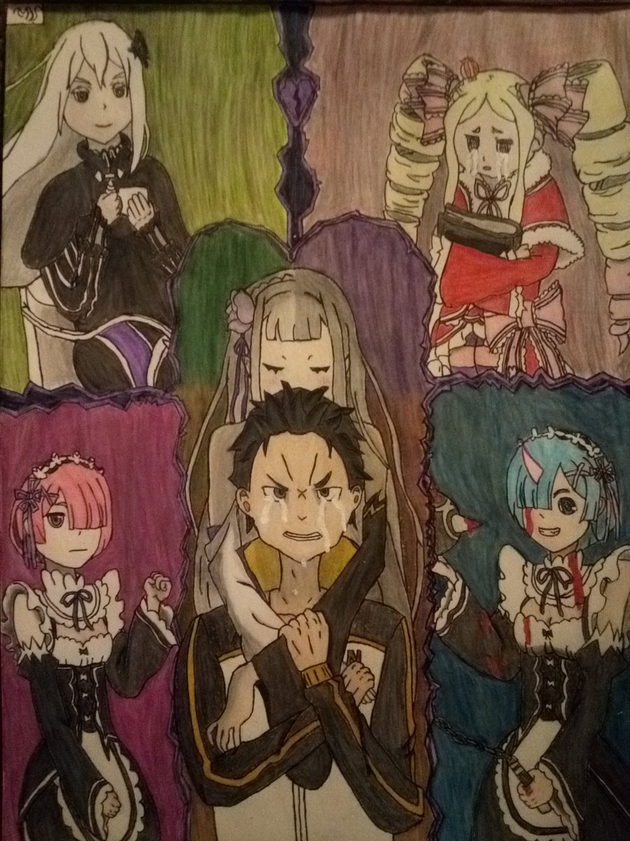 BladedSymbiote's tweet photo. Re:Zero Drawing
#rezero #rezeroseason2 #subaru #subarunatsuki #rezerosubaru #subarurezero #emilia #satella #emiliarezero #satellarezero #rezeroemilia #rezerosatella #rem #ram #rezerorem #rezeroram #remram #echidna #rezeroechidna #beatrice #rezerobeako #rezerobeatrice #animeart https://t.co/UuIQ6Haf2n