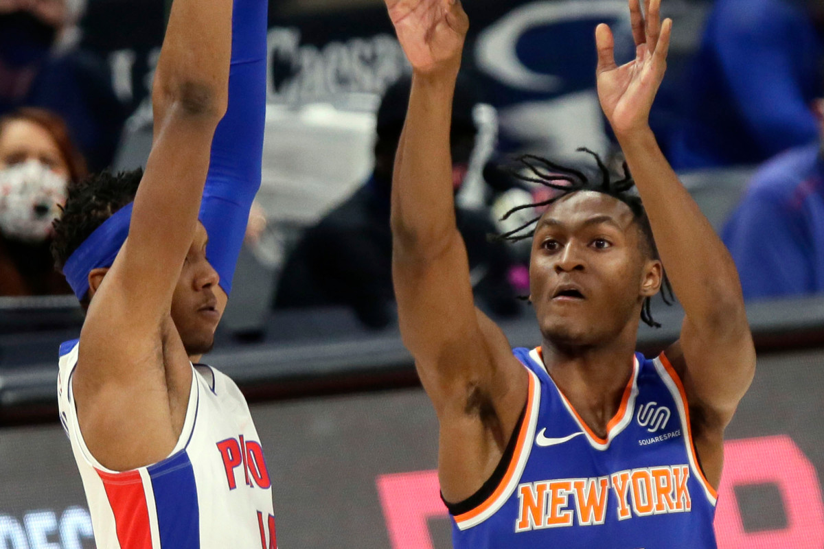 Knicks sensation Immanuel Quickley may not start right away