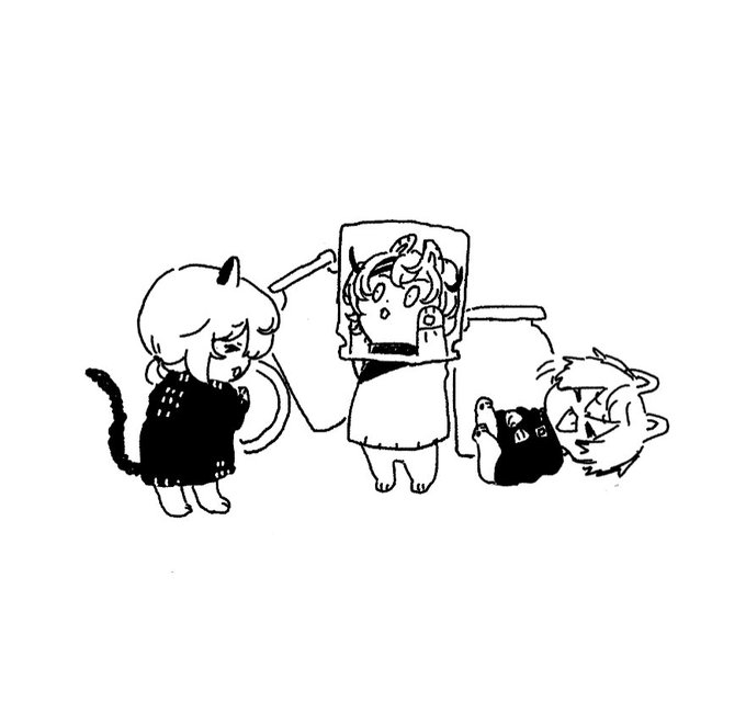 「猫娘」のTwitter画像/イラスト(古い順｜RT&Fav:50)｜21ページ目