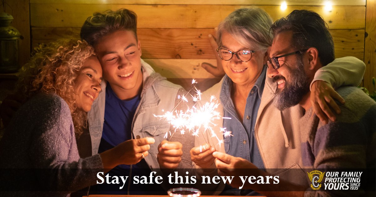 No matter your plans for ending this year, getting behind the wheel after drinking should never be one of them.  #CelebrateResponsibly