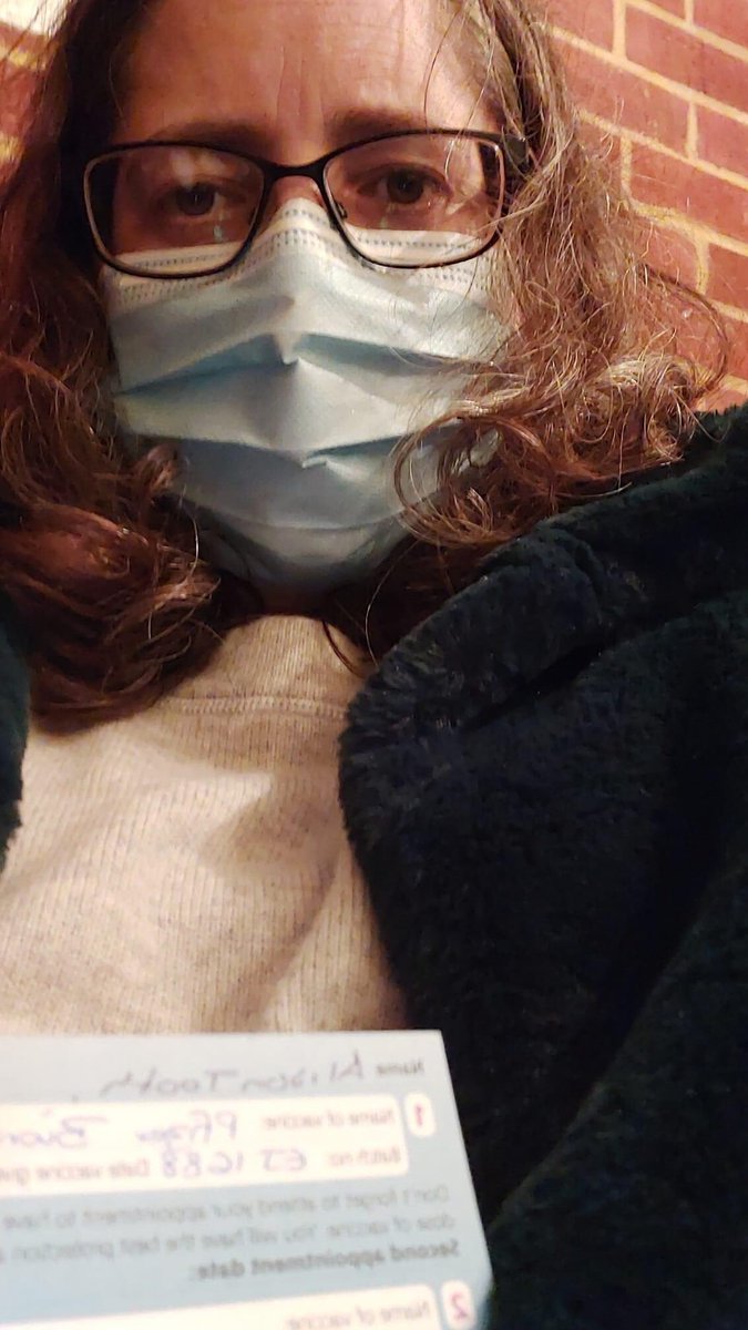 CommunityAlison's tweet image. Had my Covid jab this evening. Very grateful to so many people.