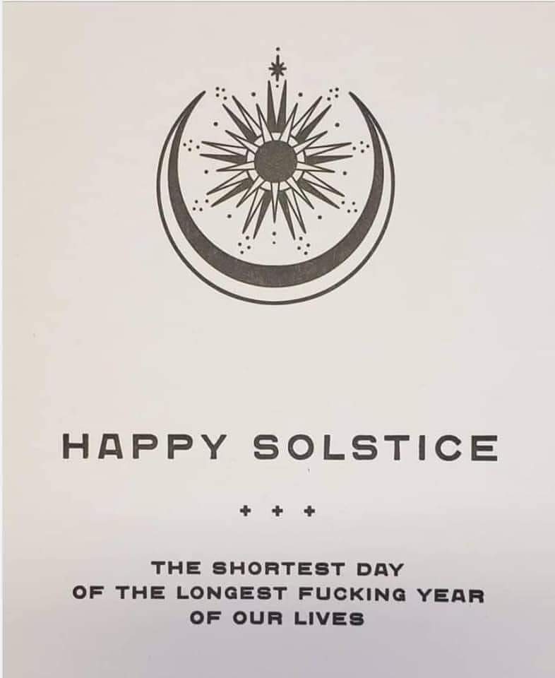 Happy #Solstice2020 😄