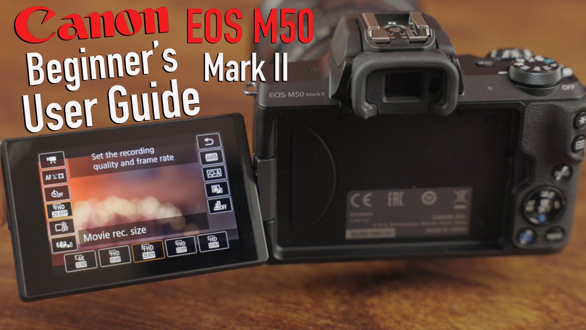 TbonesTech's tweet image. Canon EOS M50 Mark II Tutorial - Beginner’s User Guide to Buttons⁠⁦ &amp;amp; Menus youtu.be/ZuisaJy21Jo